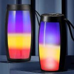 Haut Parleur Sans Fil - Bluetooth - Rechargeable - Led - Noir – Image 3