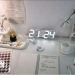 Horloge Digital Led 3D - Affichage 24 et 12 Heures - Alarme Snooze - Température – Image 11
