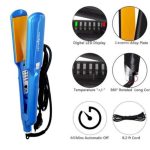 Plaque Cheveux Professionnel - Céramique - 750°F - Bleu – Image 2