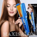 Plaque Cheveux Professionnel - Céramique - 750°F - Bleu