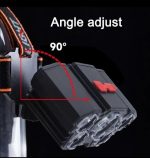 Lampe Frontale Professionnelle - Étanche - Rechargeable USB – Image 5