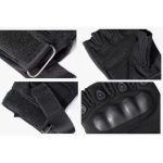 Gants Tactiques Demi-Doigt De Haute Qualité - Multifonctions - Noir – Image 3