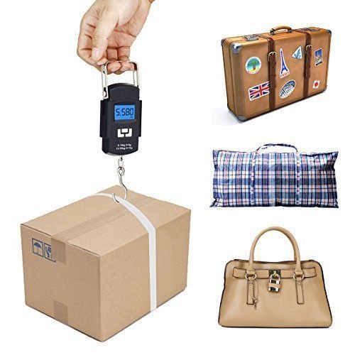 IMG-20241105-WA0074.jpg Balance Électronique De Bagages Et Voyage Rétro-éclairage - Avec Crochet - 50kg – Image 1