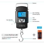 Balance Électronique De Bagages Et Voyage Rétro-éclairage - Avec Crochet  - 50kg – Image 5