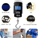 Balance Électronique De Bagages Et Voyage Rétro-éclairage - Avec Crochet  - 50kg – Image 2