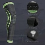 Genouillère De Compression Professionnel - Jambe Complète - Haute Qualité - Taille Standard - YC 7701 – Image 3