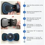 Masseur Électrique - EMS Patch - 8 Modes - Rechargeable – Image 10