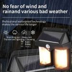 Solar Sensor Light Double Lampe LED Extérieur Waterproof - Capteur De Mouvement - 3 Modes – Image 5