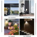 Solar Sensor Light Double Lampe LED Extérieur Waterproof - Capteur De Mouvement - 3 Modes – Image 8