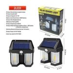 Solar Sensor Light Double Lampe LED Extérieur Waterproof - Capteur De Mouvement - 3 Modes – Image 4