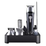 Tondeuse Pro Sans Fils -10 En 1 - Rechargeable - Waterproof - Noir – Image 6