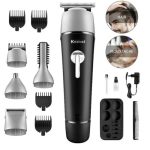 Tondeuse Pro Sans Fils -10 En 1 - Rechargeable - Waterproof - Noir – Image 7