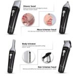 Tondeuse Pro Sans Fils -10 En 1 - Rechargeable - Waterproof - Noir – Image 2