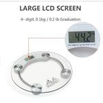 Pèse Personne Digitale -180 kg - Écran LCD - Haute Précision – Image 3