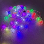 Guirlande lumineuse Boules D'ananas - Multicoleurs - 8 Modes - Étanche - 10 M - 100 Led - 220 V - Double Fiche – Image 8