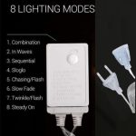 Guirlande lumineuse Boules D'ananas - Multicoleurs - 8 Modes - Étanche - 10 M - 100 Led - 220 V - Double Fiche – Image 5