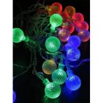 Guirlande lumineuse Boules D'ananas - Multicoleurs - 8 Modes - Étanche - 10 M - 100 Led - 220 V - Double Fiche – Image 6