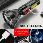 Lampe Torche Lanterne Multifonction - Rechargeable USB - 4 Modes - Strong Light – Image 3