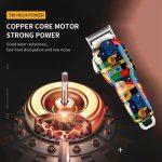 Tondeuse à Cheveux Professionnelle Rechargeable (USB) - Sans Fil - Kemei Max – Image 8