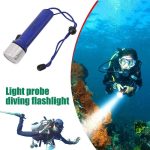 Torche Sous Marine Professional Flashlight - Waterproof - Bleu