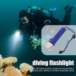 Torche Sous Marine Professional Flashlight - Waterproof - Bleu – Image 9