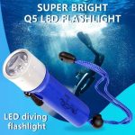 Torche Sous Marine Professional Flashlight - Waterproof - Bleu – Image 5