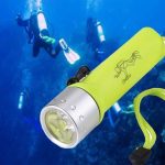 Torche Sous Marine Professional Flashlight - Waterproof - Jaune – Image 6
