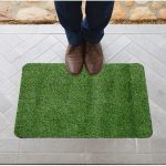 Paillasson Pour Porte D'entrée - Tapis de Gazon Artificiel - Lavable – Image 6