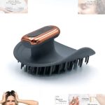 Peigne Diffuseur champoo Pour Cuir Chevelu - Équipé De Dents De Diffusion Pour Le Massage Du Cuir Chevelu - Rechargeable