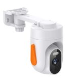 Caméras De Surveillance Externes - Protection de Sécurité - Suivi Automatique - Zoom Numérique 4X - Version Nuit Pour Usage Intérieur - Audio et Vidéo – Image 6