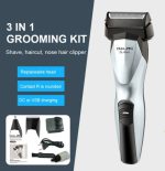 Kit De Toilettage Professionnel 3 en 1 Sans Fil - Multifonction - Rechargeable – Image 5