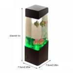 Lampe à Lave - Méduses Multicolores - Veilleuse Changeante Pour Aquarium - 5 Lumières – Image 2