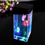 Lampe à Lave - Méduses Multicolores - Veilleuse Changeante Pour Aquarium - 5 Lumières – Image 5