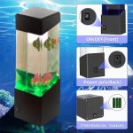 Lampe à Lave - Méduses Multicolores - Veilleuse Changeante Pour Aquarium - 5 Lumières – Image 6