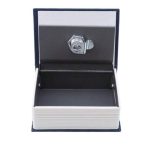 Coffre-Fort Créatif En Forme Livre - Avec 2 Clés - 11.4/8.4/5 Cm - Bleu – Image 5