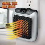 Mini Chauffage Électrique Portable - 800 W - Avec Ventilateur De Chauffage à Air – Image 3