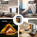 Mini Chauffage Électrique Portable - 800 W - Avec Ventilateur De Chauffage à Air – Image 7