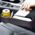 Organisateur Universel Pour Siège De  Voiture - Pour Le Conducteur - Gobelet en Plastique - Boîte De Rangement - Support De Téléphone – Image 7