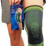 Genouillère En Nylon - Meilleure Compression Rotulienne - Douleur Au Genou - Protection Du Genou - Unisexe