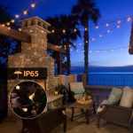 Guirlande De Fête Décoratif Forme Boule - Étanche - 8 Modes D'éclairage - 10 M - Jaune – Image 5