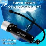 Torche Sous Marine Professional Flashlight - Waterproof - Noir – Image 2