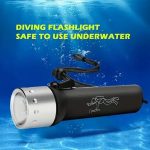 Torche Sous Marine Professional Flashlight - Waterproof - Noir – Image 3