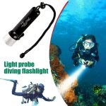 Torche Sous Marine Professional Flashlight - Waterproof - Noir