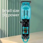 Tondeuse à Cheveux Électrique Sans fil - Machine Professionnelle - Rechargeable – Image 9