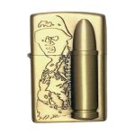 Coffret Briquet De Luxe Métallique 3D Recharge De Liquide – Image 3