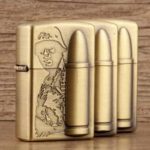 Coffret Briquet De Luxe Métallique 3D Recharge De Liquide – Image 5