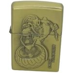 Coffret Briquet De Luxe Métallique 3D Recharge De Liquide – Image 6