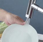 Robinet De Cuisine Cascade-360 Degrés Avec 3 Modes De Pulvérisation-Aérateur De Robinet Universel-Tête De Pulvérisation Multifonctionnelle 3 en 1 – Image 7