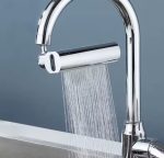 Robinet De Cuisine Cascade-360 Degrés Avec 3 Modes De Pulvérisation-Aérateur De Robinet Universel-Tête De Pulvérisation Multifonctionnelle 3 en 1 – Image 6