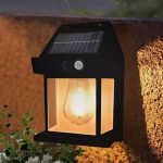Pack De 2 Lampe Murale Solaire Avec Détecteur De Mouvement - 3 Modes D'éclairage - Étanche - Style Chalet – Image 9